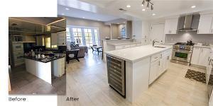before after remodel
